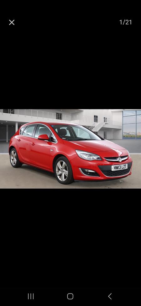 VAUXHALL ASTRA 1.6 16v SRi